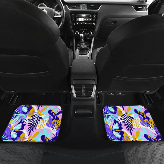 Colorful Floral Car Floor Mats