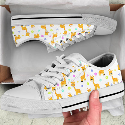 Cute Giraffe Low Top Shoes – product image 5