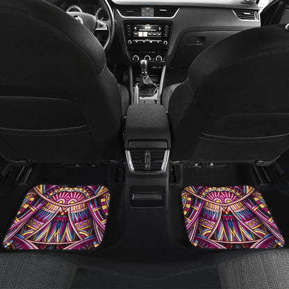 Colorful Tribal Pattern Car Floor Mats