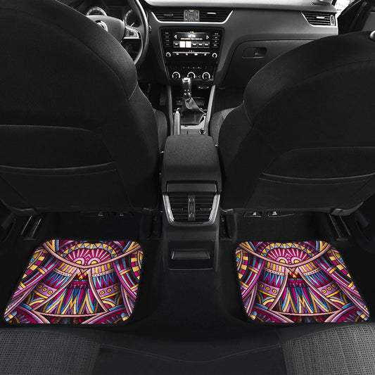 Colorful Tribal Pattern Car Floor Mats