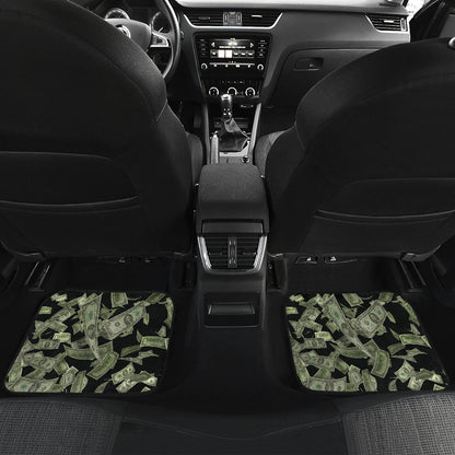 Front And Back Car Mats (Set Of 4) - Money