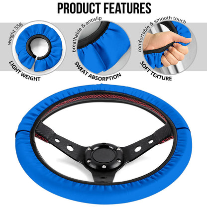 Blue Steering Wheel Cover