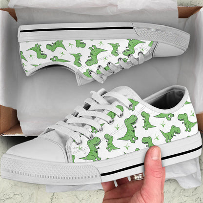 Green Dinosaur Low Top Shoes – product image 5
