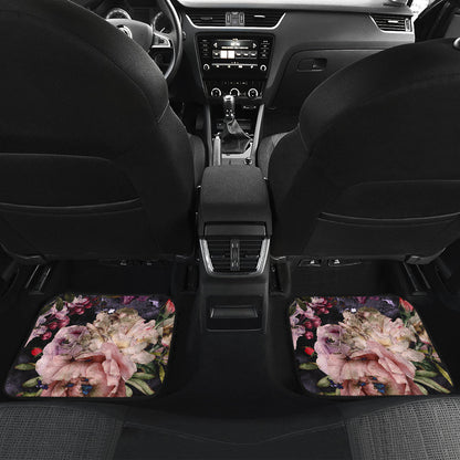 Floral Car Floor Mats