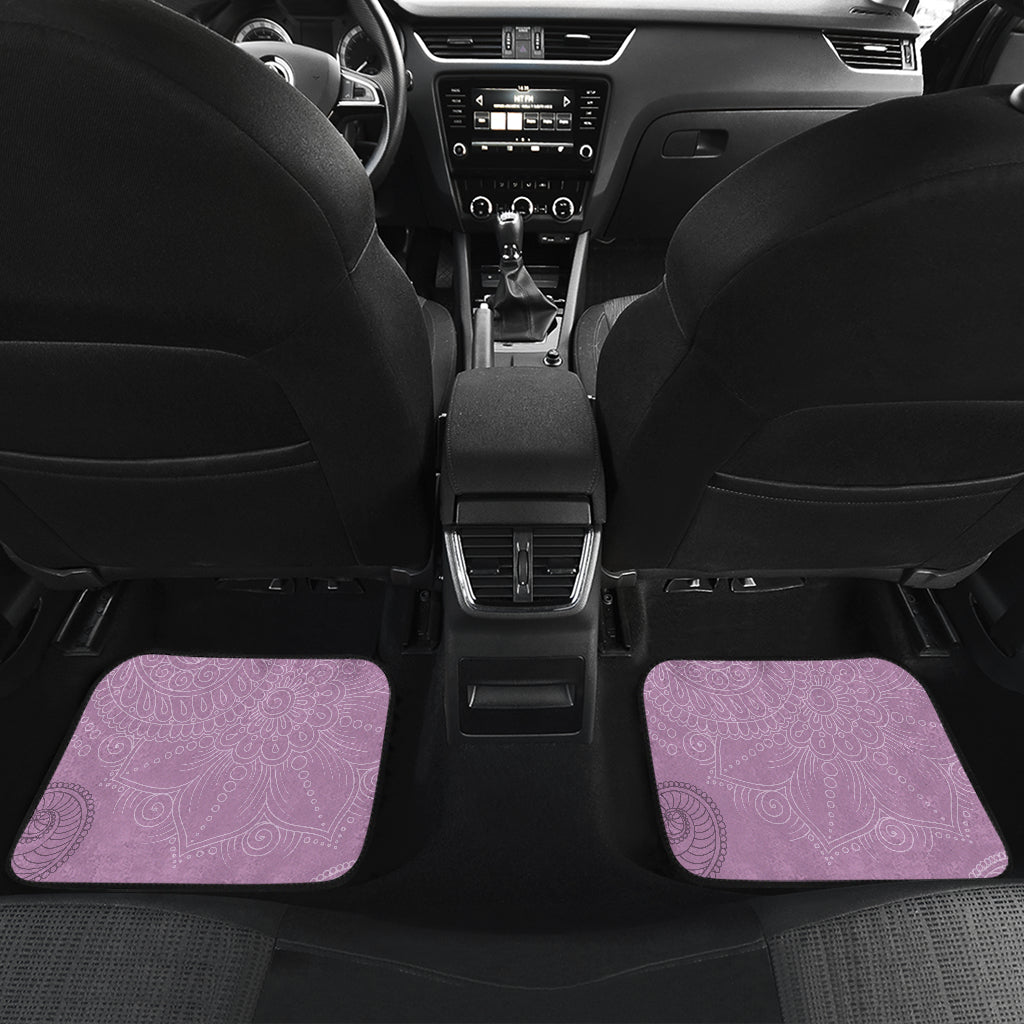 Pink Elegant Car Floor Mats