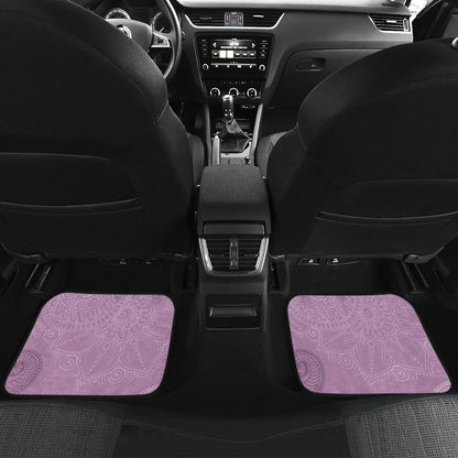 Pink Elegant Car Floor Mats