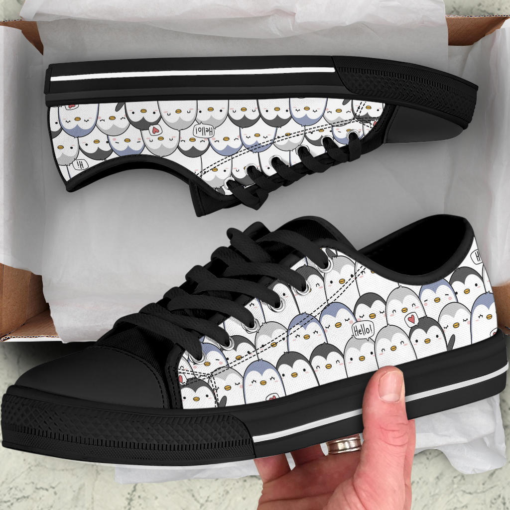 Penguin Shoes Black Sole