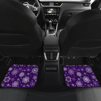 Purple Mandalas Car Floor Mats