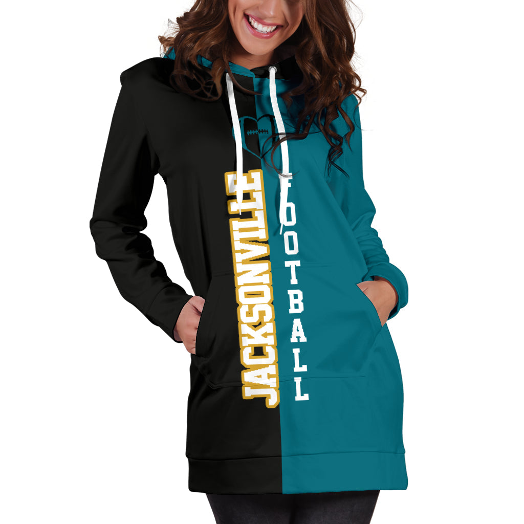 Jacksonville Football - Hoodie Dress