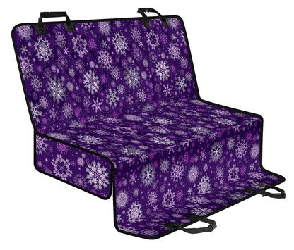 Purple Mandalas Car Back Seat Pet Cover