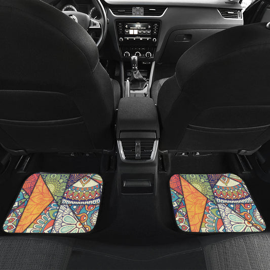 Colorful Mandalas Decor Car Floor Mats