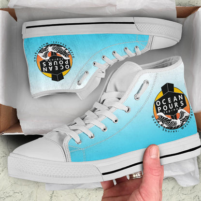 Ocean Pours High Top Shoes – product image 5