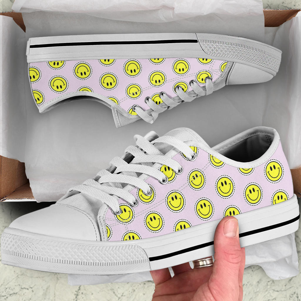 Smiley Face Low Top Shoes – product image 5