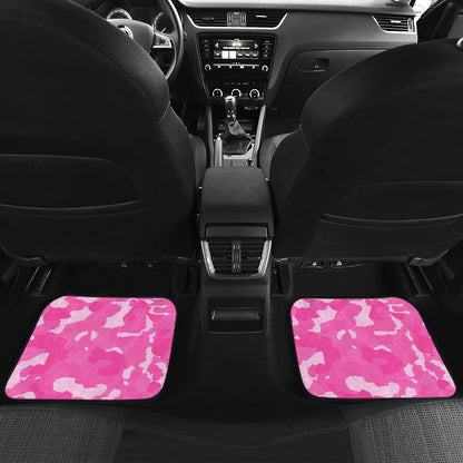 Pink Camouflage Floor Mats