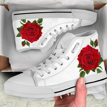 Custom Rose High Top Shoes – product image 5