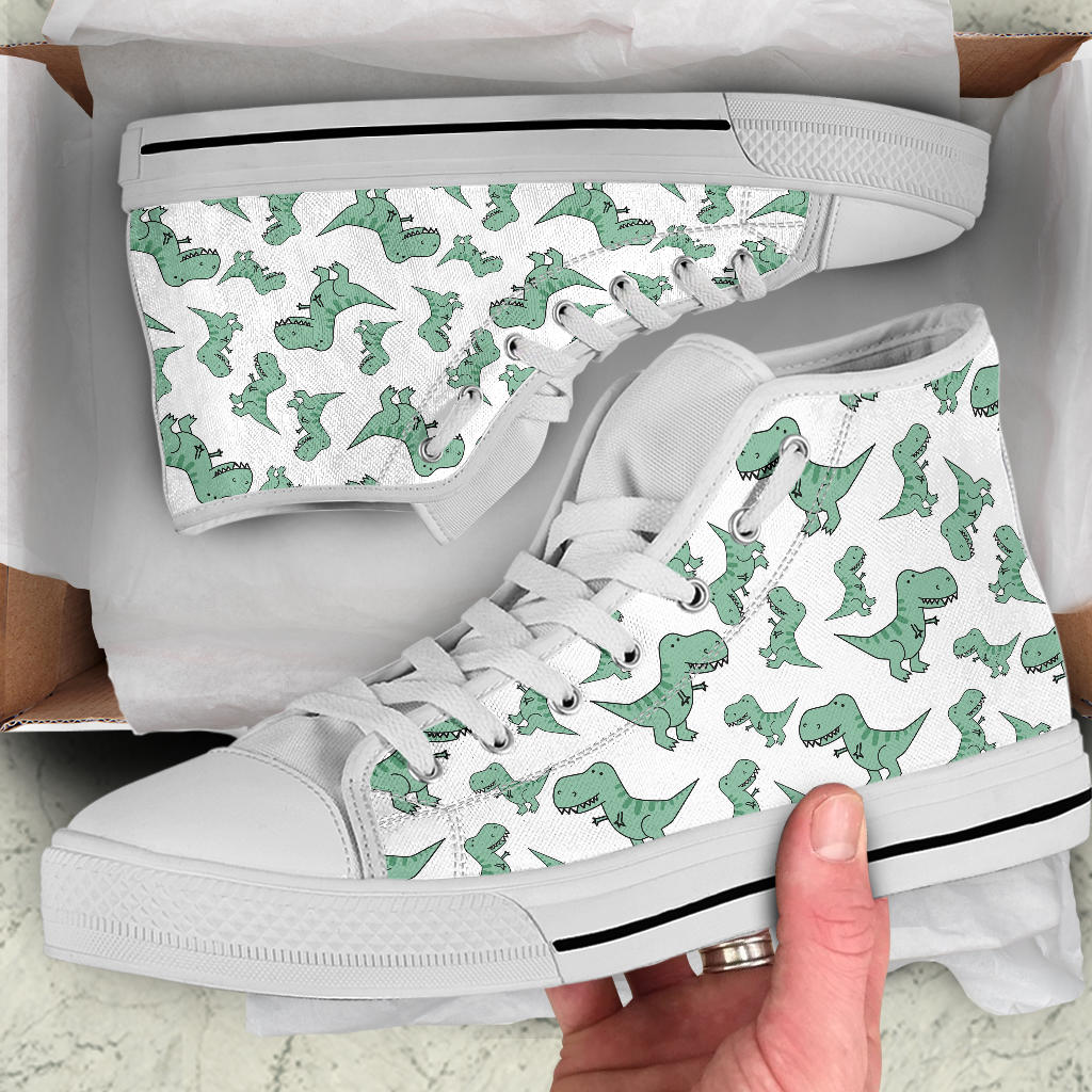 Green Dinosaur High Top Shoes – product image 5