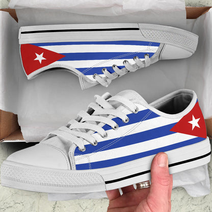 Cuba Flag Low Top Shoes – product image 5