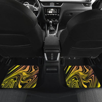 Abstract Swirls Car Floor Mats