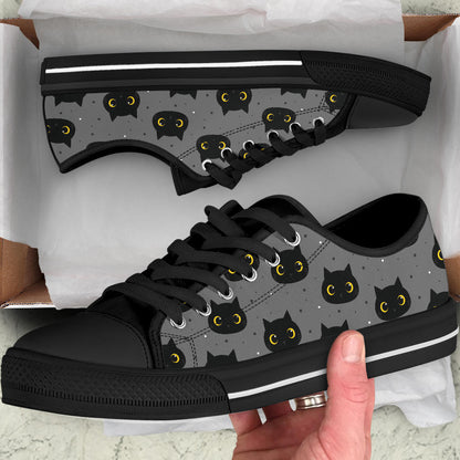 Black Cats Shoes Black Sole