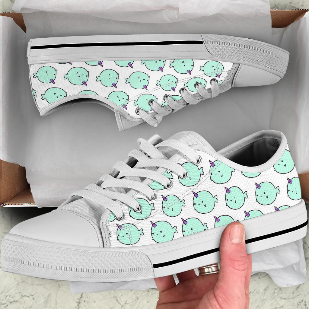 Girls Narwhal Low Top Shoes – product image 5