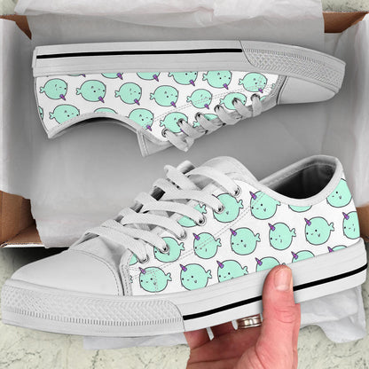 Girls Narwhal Low Top Shoes – product image 5