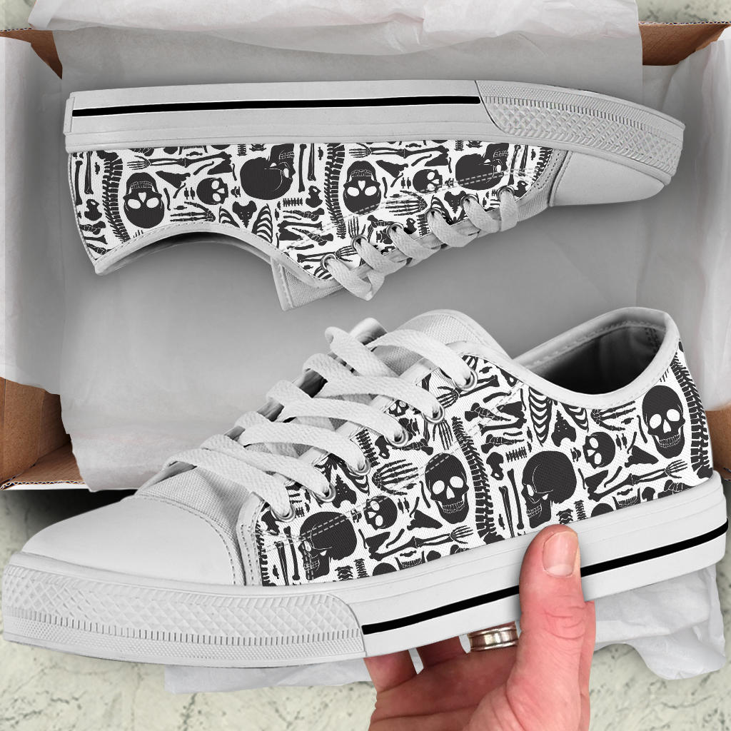 Human Bones Low Top Shoes – product image 5