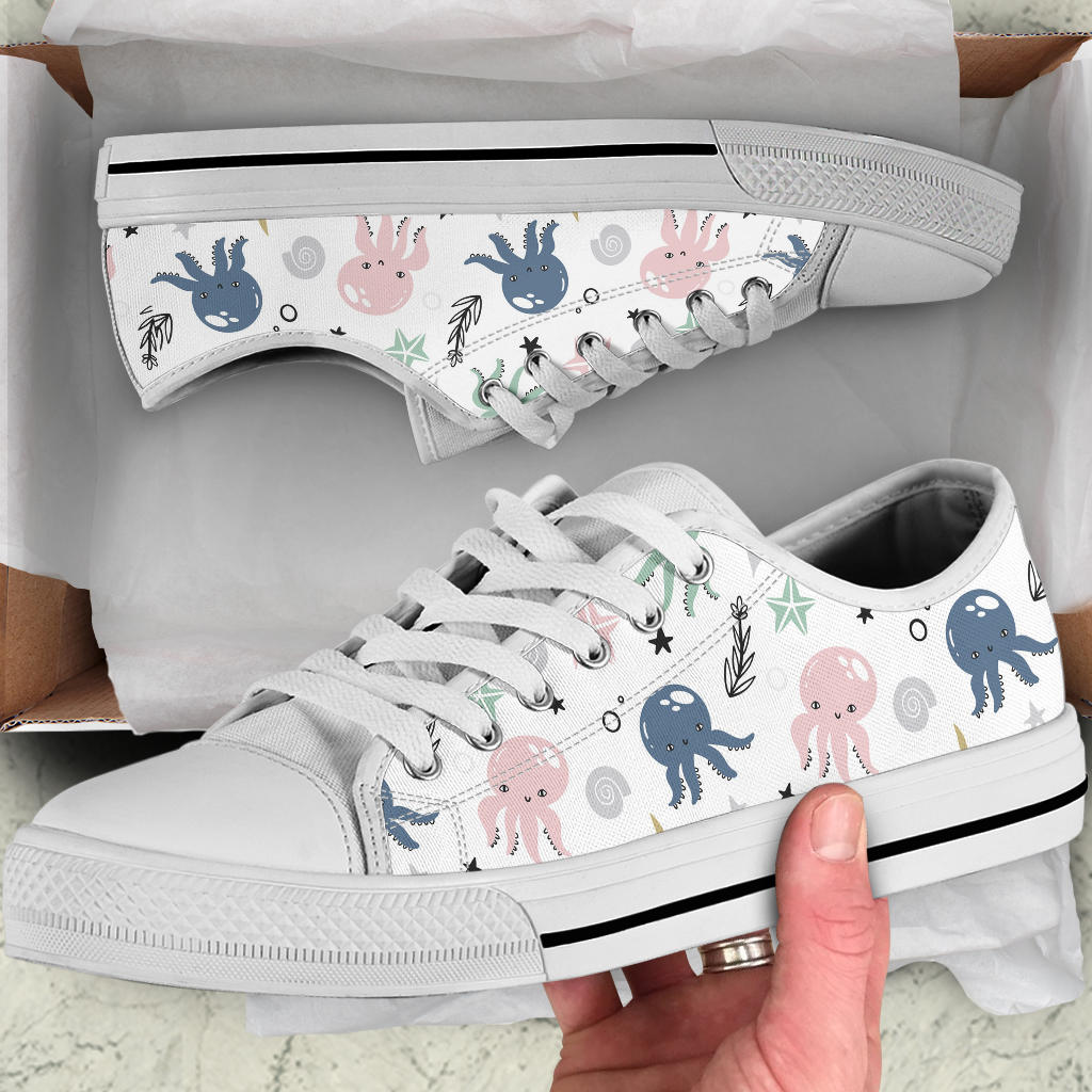 White Octopus Low Top Shoes – product image 5