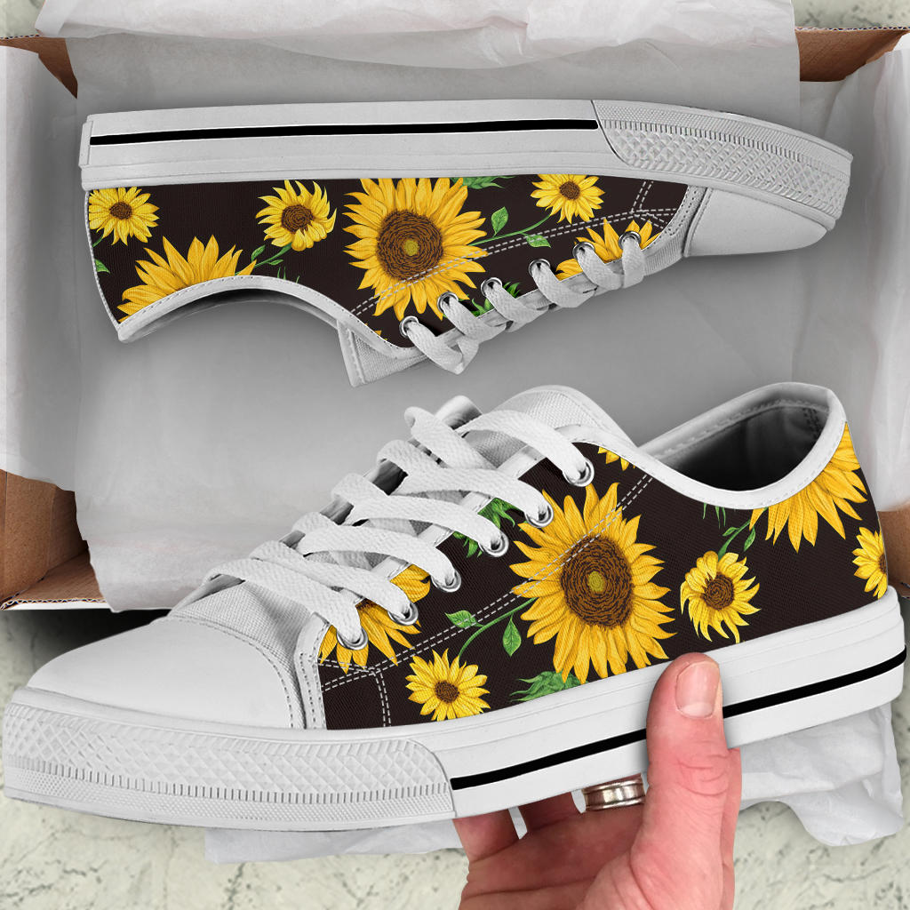 Custom Sunflower Shoes