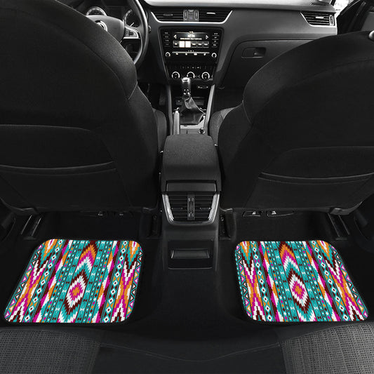 Tribal Ethnic Car Floor Mats