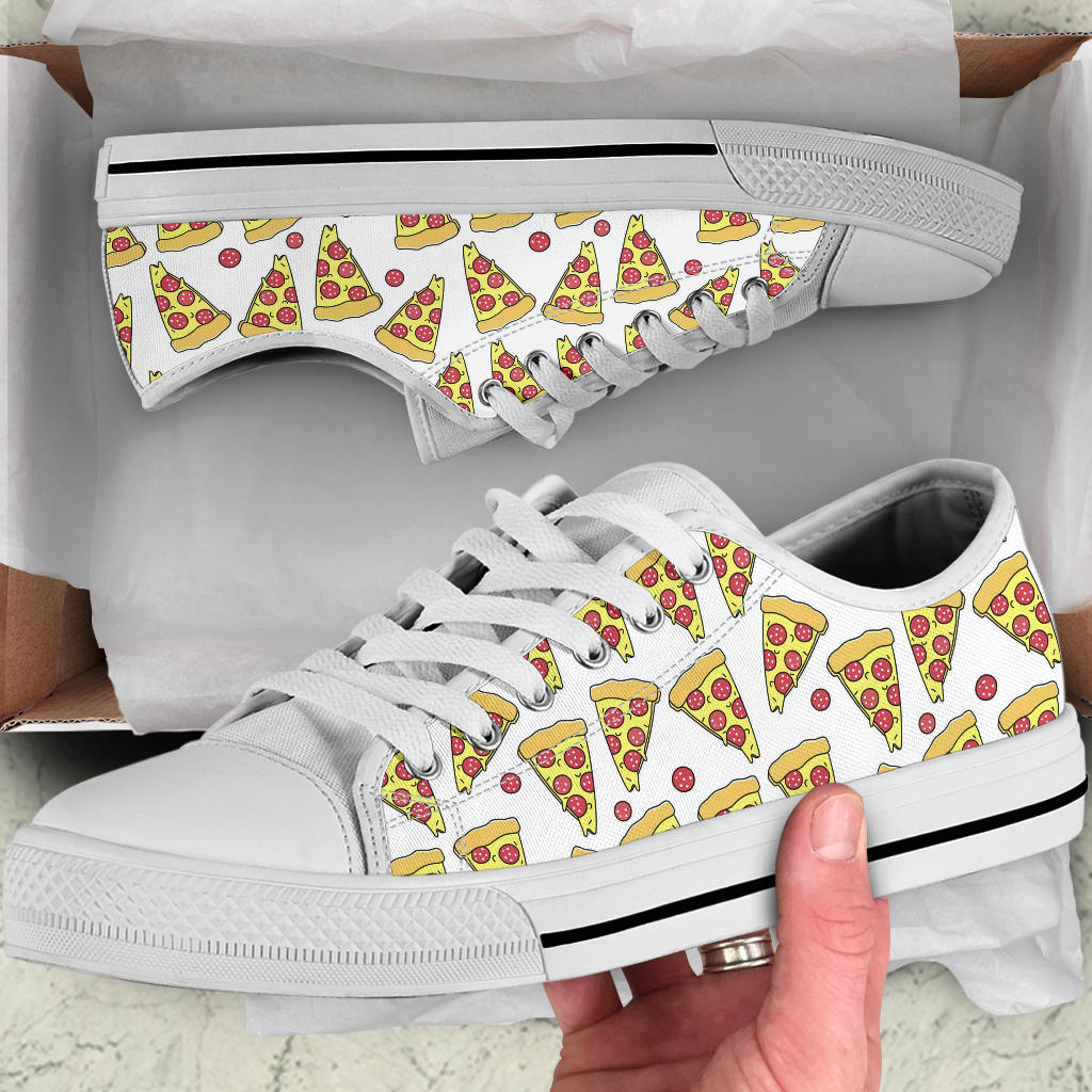 White Pizza Low Top Shoes – product image 5