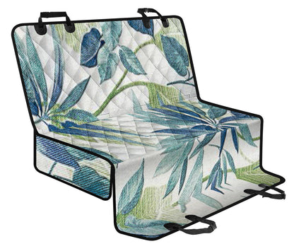 Vintage Plants Car Back Seat Pet Cover