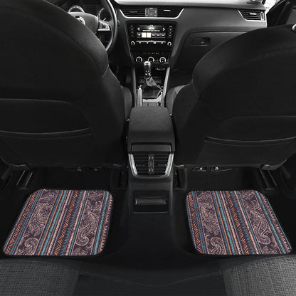 Persian Print Car Floor Mats