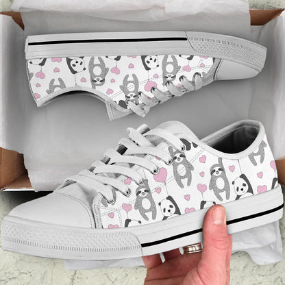 Panda Sloth Low Top Shoes – product image 5