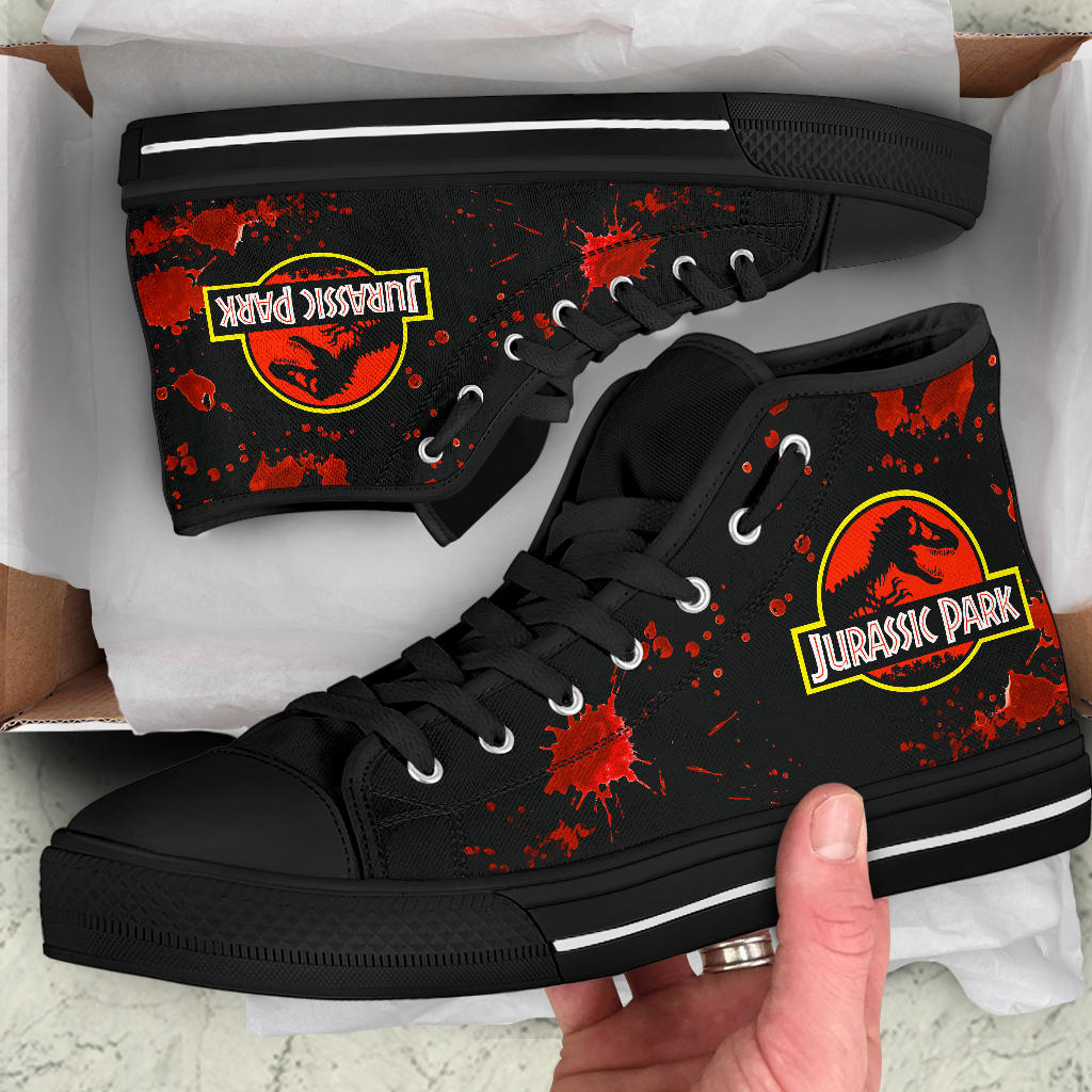 Custom Jurassic Park Shoes