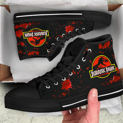 Custom Jurassic Park Shoes