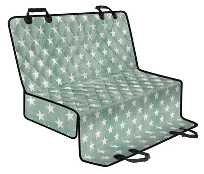 Star Pattern Car Back Seat Pet Cover