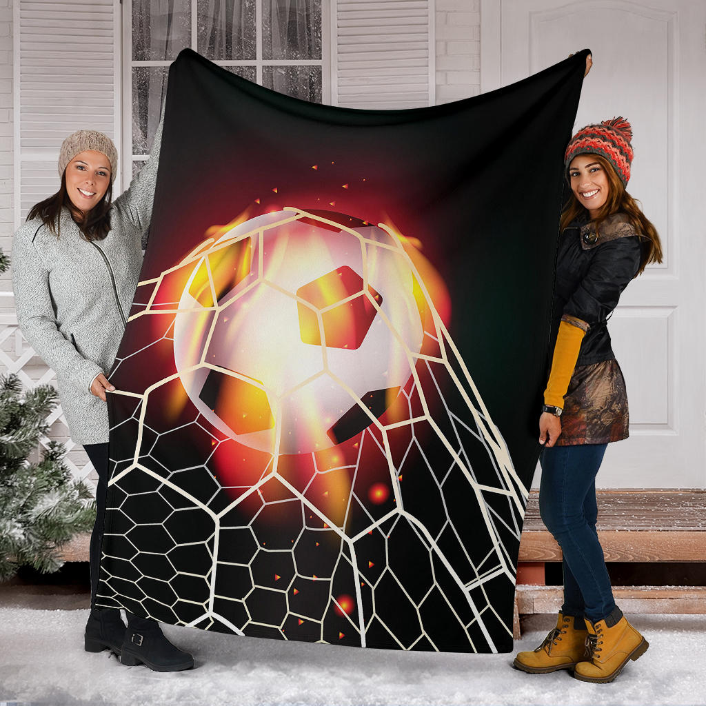 Soccer Ball Fire Net Blanket