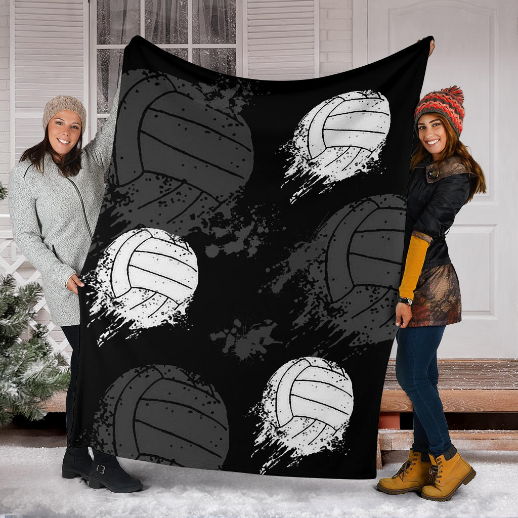 Abstract Volleyball Blanket