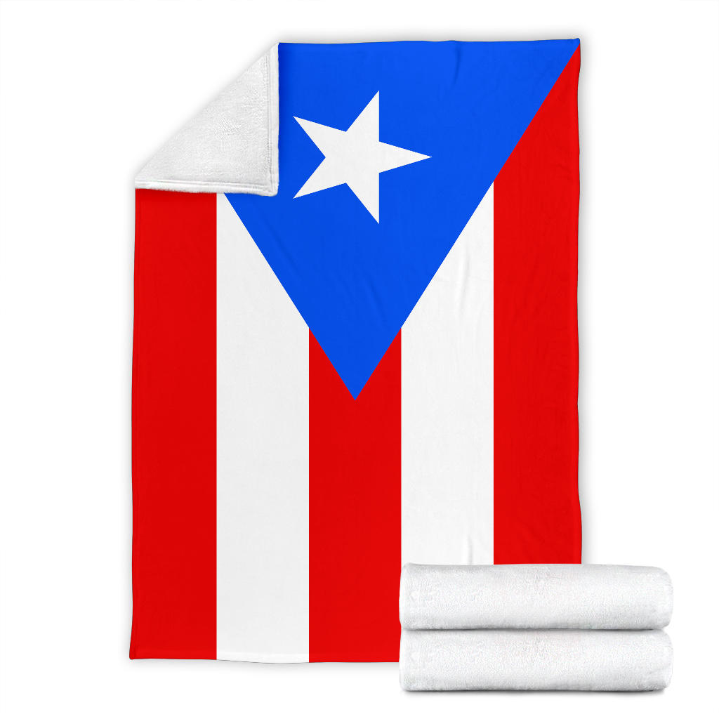 Puerto Rican Flag Blanket