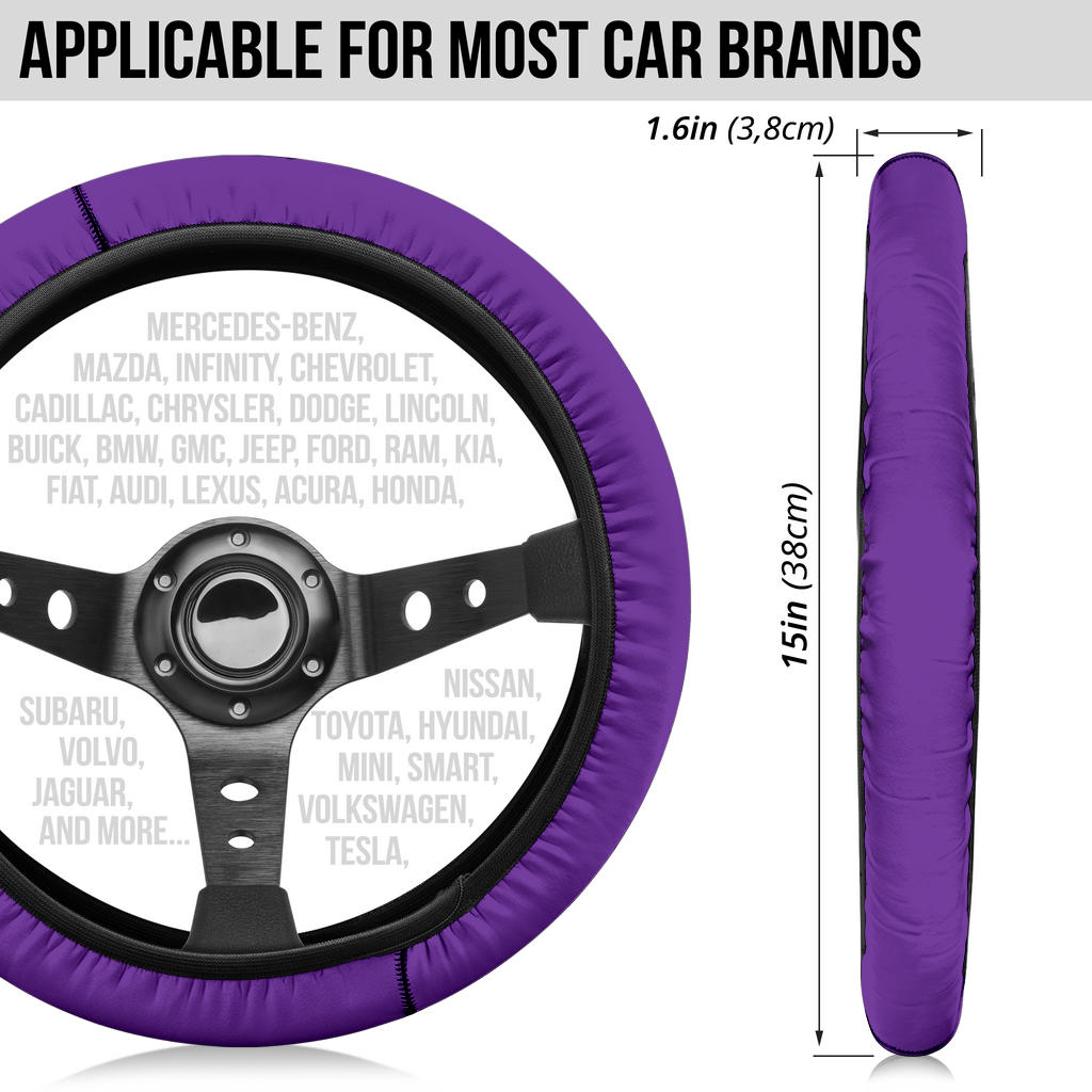Purple Steering Wheel Cover