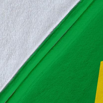 Brazilian Flag Blanket
