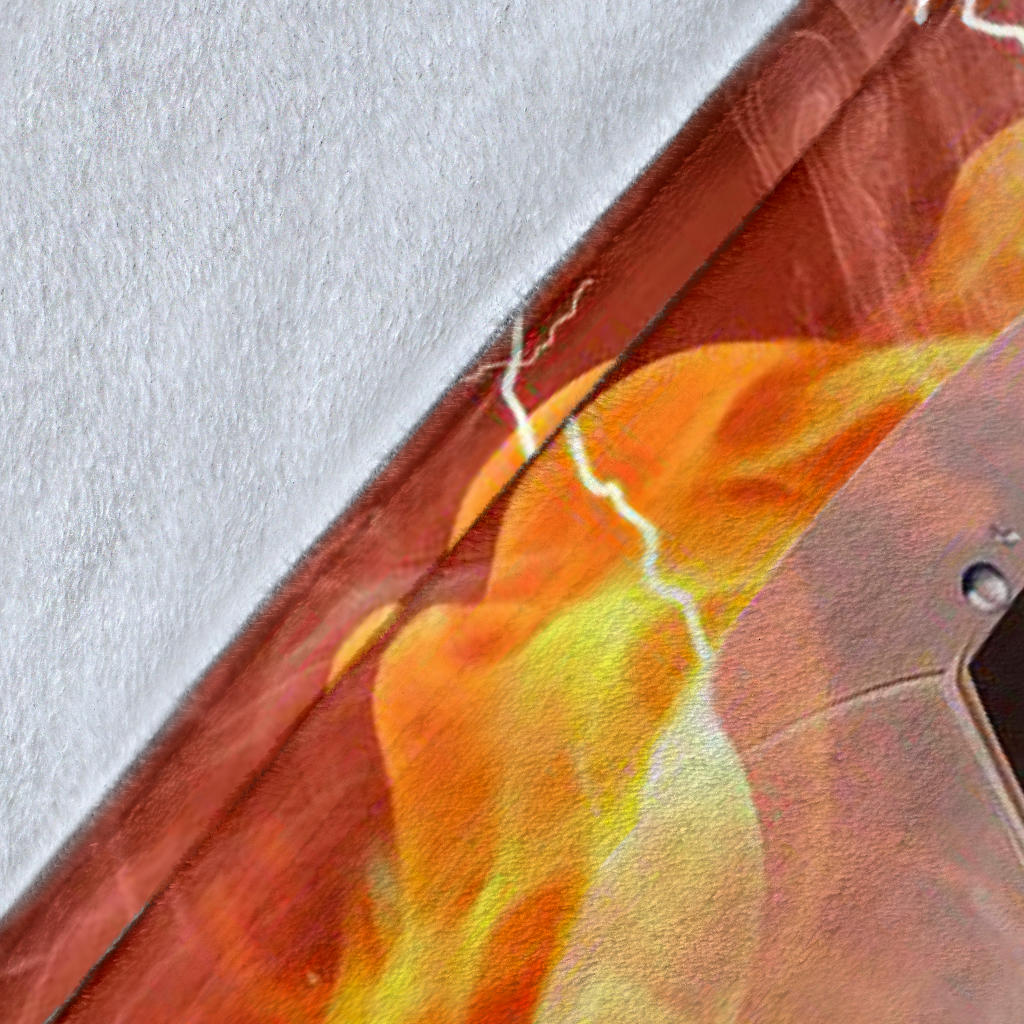 Soccer Ball Fire & Water Blanket