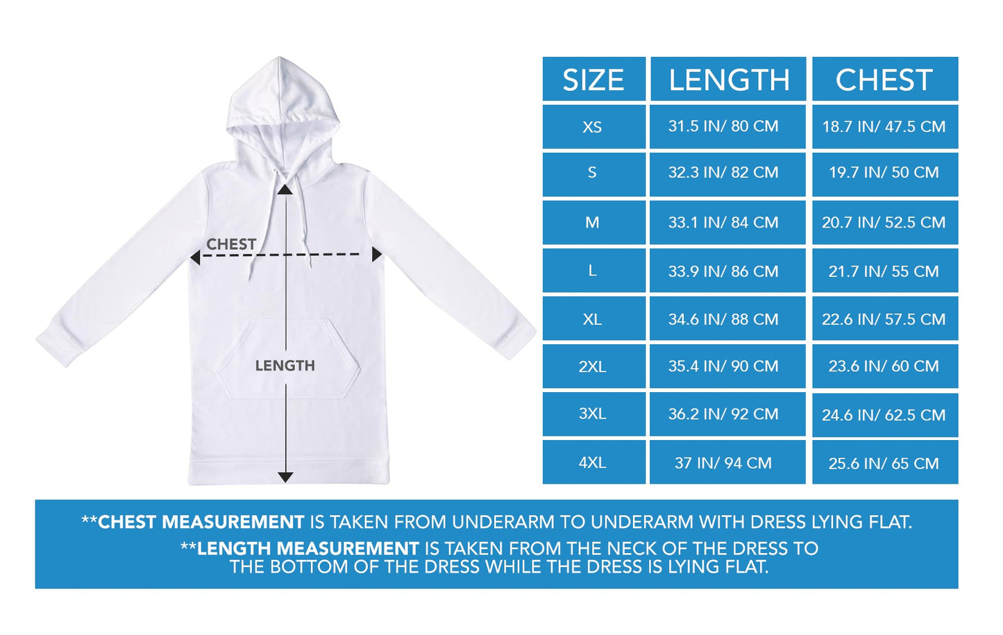 White Twin Elephants - Hoodie Dress