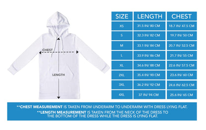 Humanity - Love - Peace - Hoodie Dress