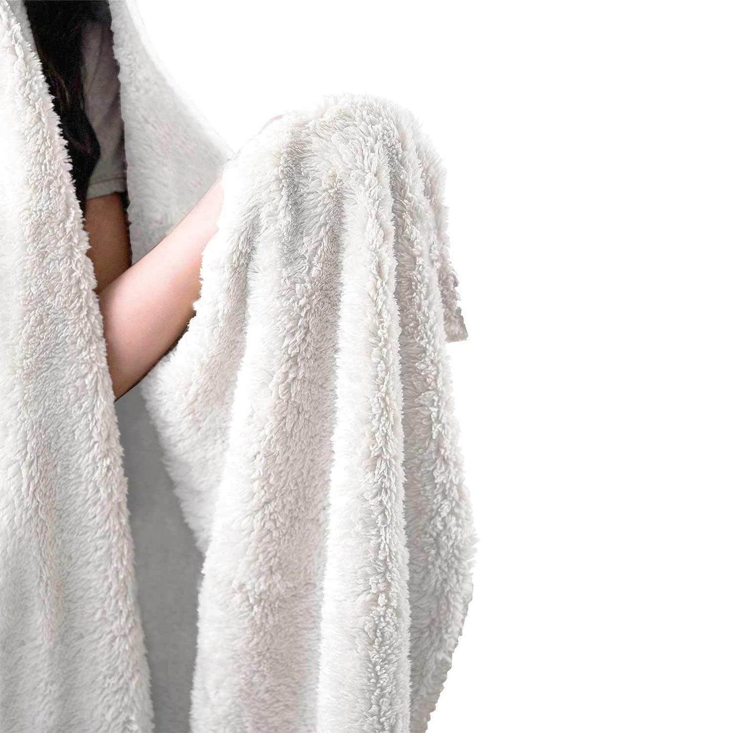 Colorful Wings Hooded Blanket