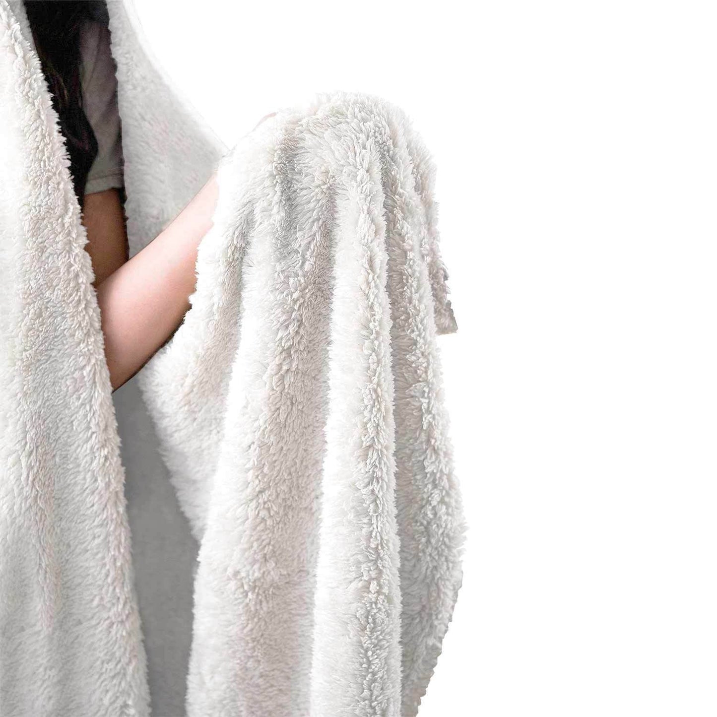 Winged Meditator Hooded Blanket