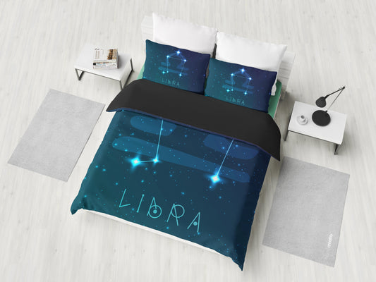 Libra Zodiac Bedding Set