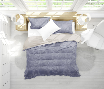 Purple Decor Bedding Set