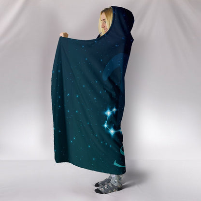 Scorpio Zodiac Hooded Blanket