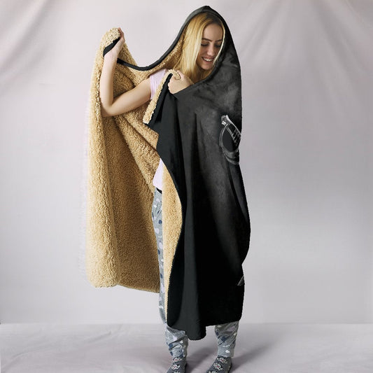Pirate & Cross Swords Hooded Blanket